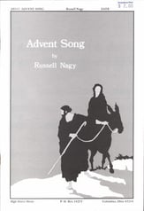 Advent Song SATB choral sheet music cover